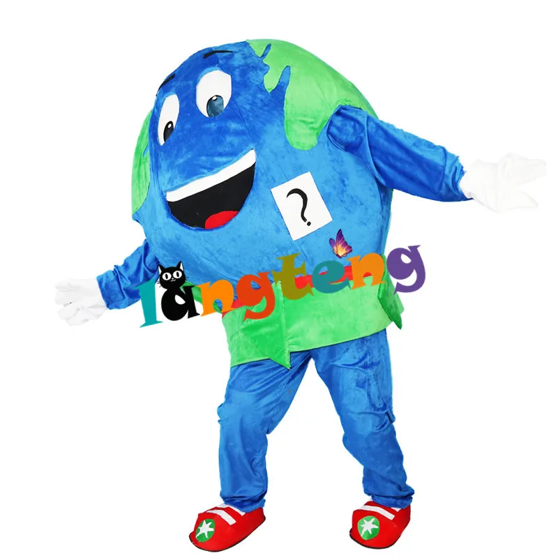 828 Custom Made Adult Cosplay Earth Planet Globe Fancy Dress Mascot Costumes