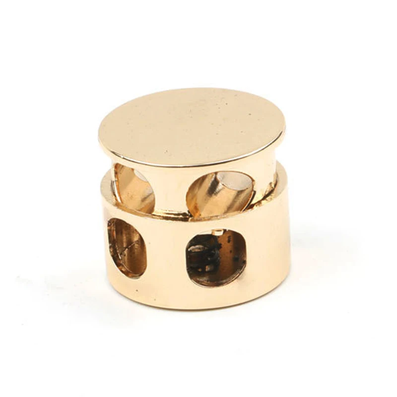 Garment accessories toggle cord adjuster stopper tali elastic cord stopper metal stopper drawstring cord locks