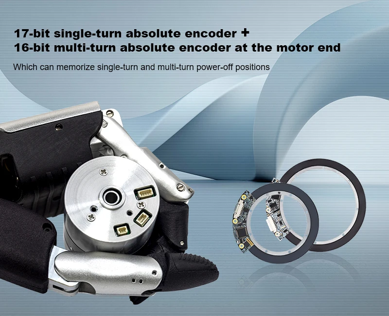 Harmonic drive motor robot joint actuator module motor with absolute encoder