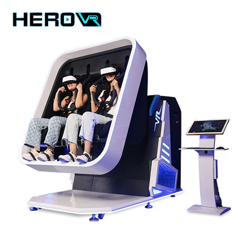 HEROVR аттракцион виртуальная реальность самолет кабина Полетный симулятор кабины торговый 9D VR 360