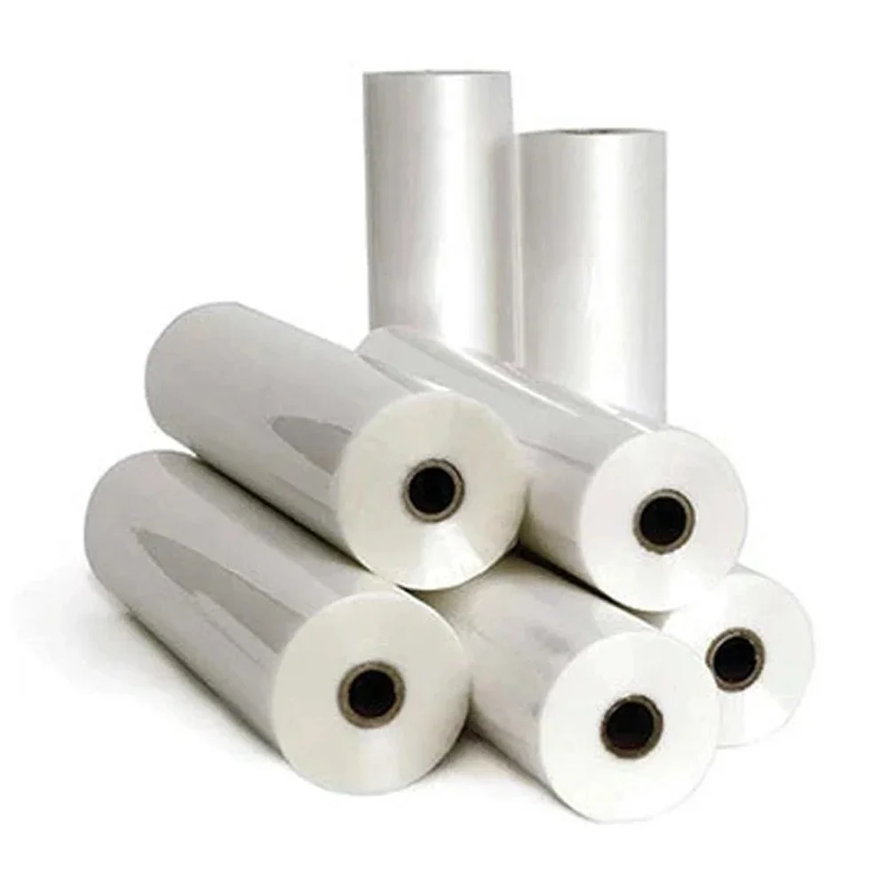 3-Inch Core BOPP Pre-Coated Thermal Lamination Film Quick Print Graphic & Glossy Matte Specialized for PP Lamination Machine