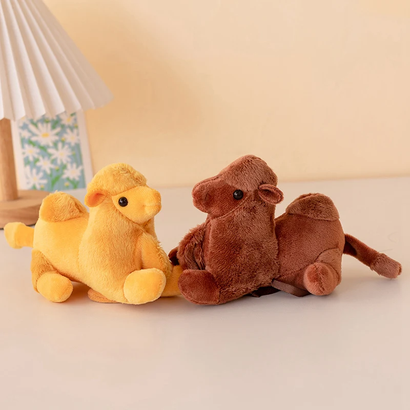 Magnetic Shoulder Plush Custom 15cm Cute Camel Toy Shoulder Standing Trendy Accessories Factory Sale Shoulder Plush