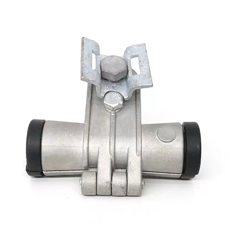 Electric Wire Suspension Bridge Clamp For Fiber Optic multi  Cable helical suspension clamp