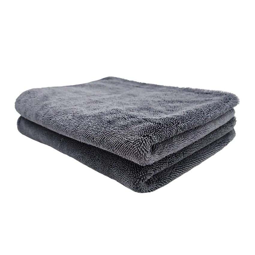 Micro fiber twist loop wash car towels 70X90cm absorption microfiber car wash cleaning twist loop drying towel