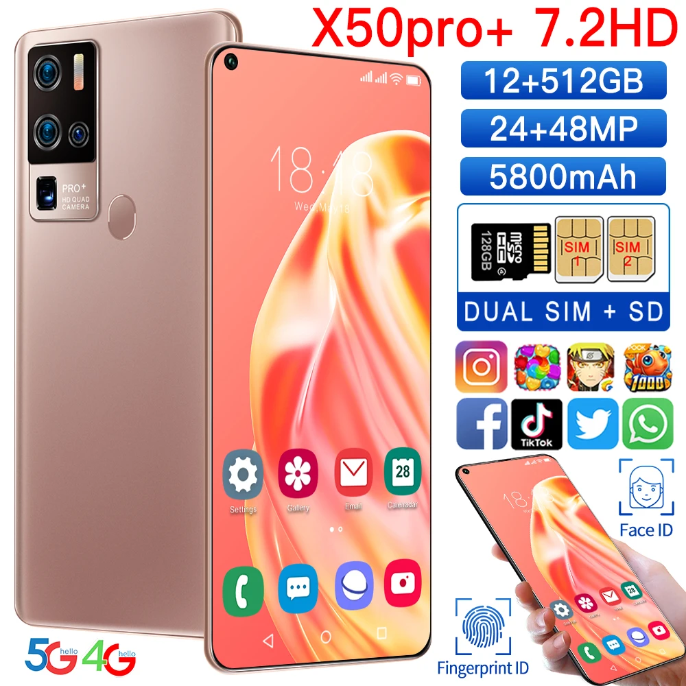 Для быстрой зарядки безопасен для 3D phone 5 аппарат не привязан к оператору сотовой связи Оригинальный 7 2-дюймовый большой экран MTK6889 богатый смарт телефон 12 ГБ 512 отличного качества