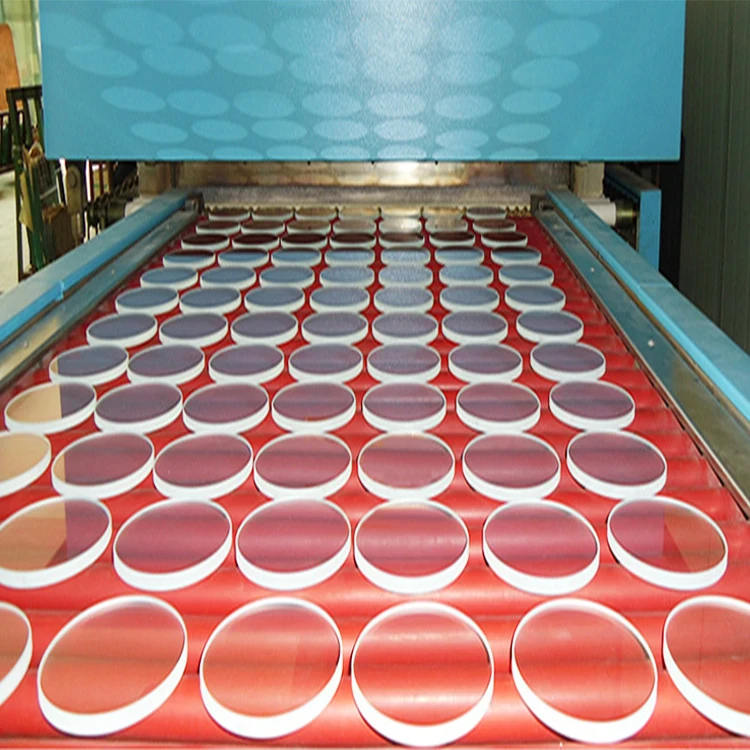 DIN 7080 High Transmittance Transparent Glass Custom Size Borosilicate Glass Sheet Round Sight Glass Disc