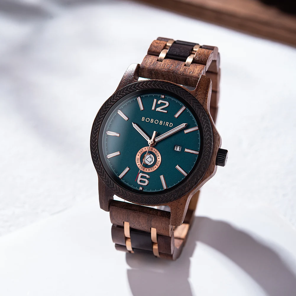 Hot Sales Luxury Custom Logo Wrist Watch OEM Brand Dropshipping Low Order Classic Wholesale Quartz wood watch