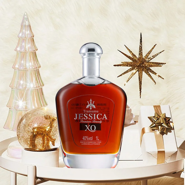 Factory High End Custom Private Label 1L Popular Chinese Alcoholic Beverage Brandy