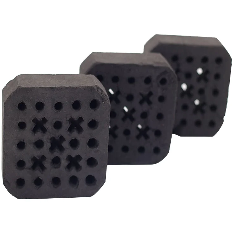 High quality no smell factory supply for sale hard wood honeycomb charcoal