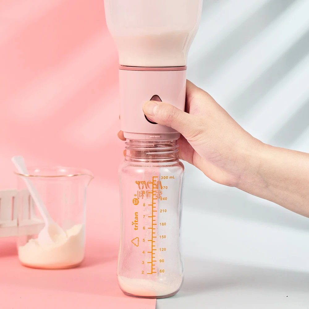 
RoHS Customized Food Grade PP 400g Large Capacity Baby Portable Ration Milk Powder Dispenser Sealed Storage Box 