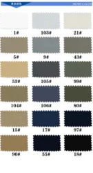 Factory Direct Sales Wholesale 4 Wres Cotton Twill Fabric For Pants