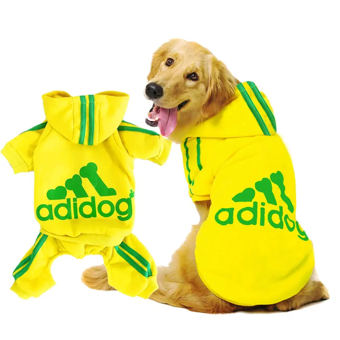
Best Quality Factory Price Adidog Pet Clothes for Dog Cat Size S ~ 9XL Puppy Hoodies Sweatshirt Warm Sweater Dog Outfits 