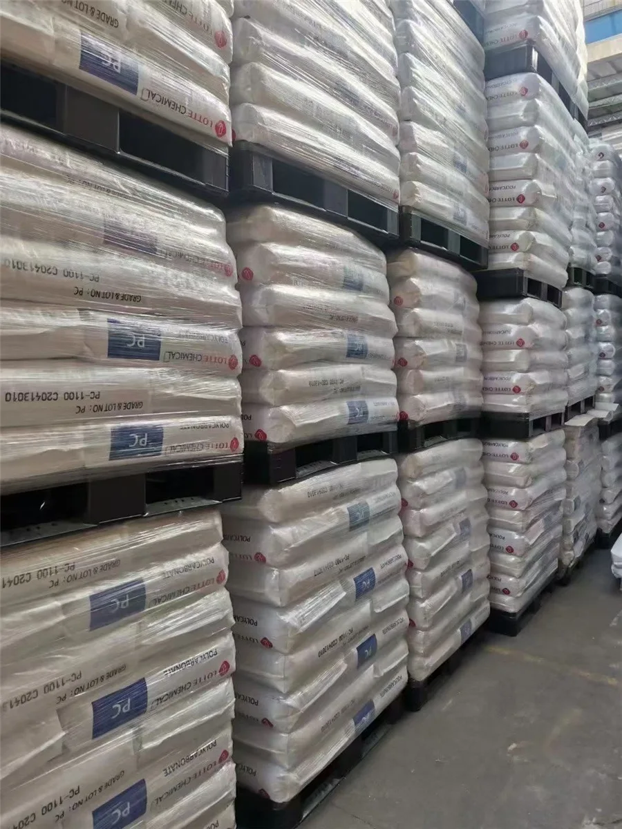 Virgin PC Injection Granules PC 1100 Polycarbonate Resin LOTTE PC-1100