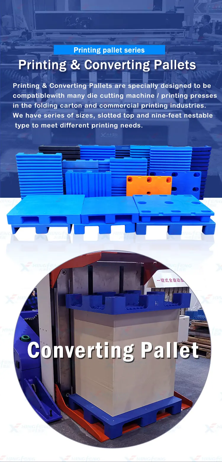Pallet Prices Printing Use Plastic Pallet For Printing Company post press equipment pallet