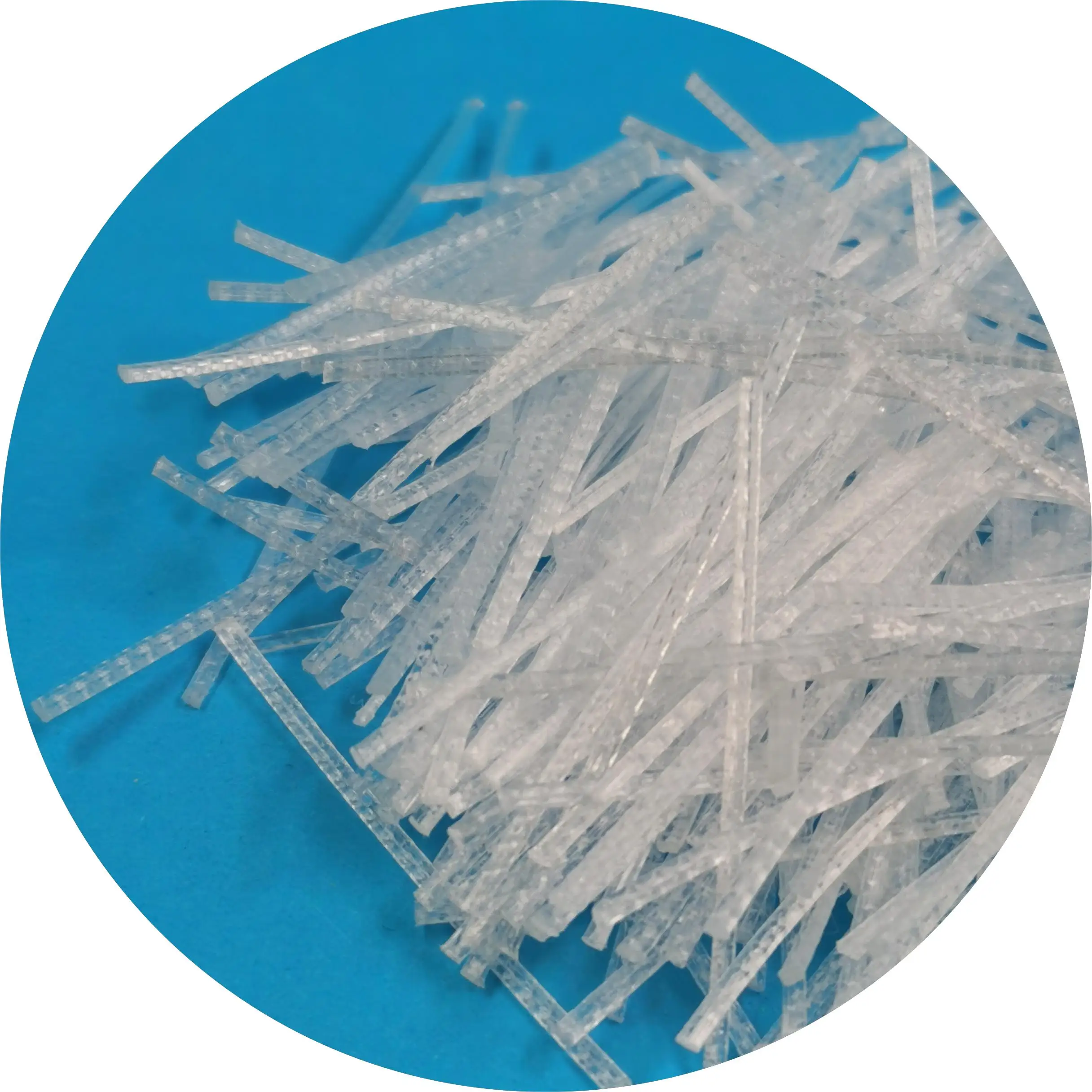 Steel-Like Macro PP Staple Fiber Short Cut for Concrete