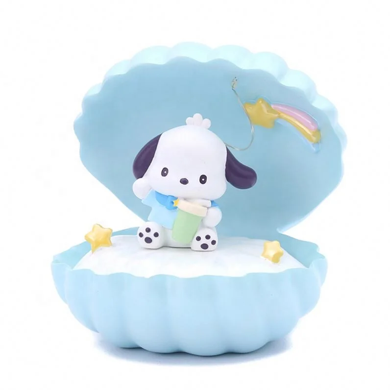 Shingel wholesale Hot new products Cute Kuromi Series My Melody USB LED Night Light Children Atmosphere Lamp
