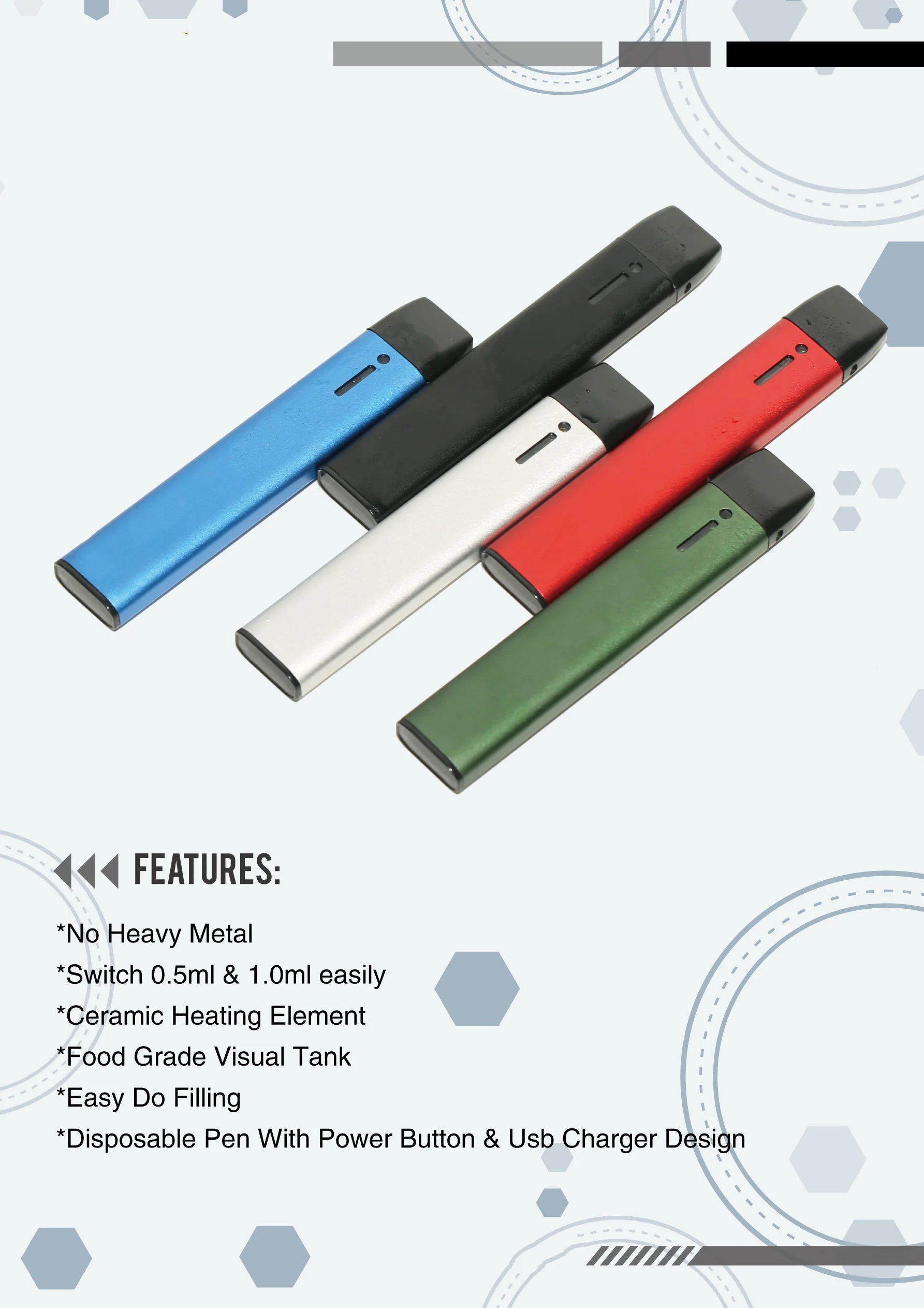 RandM 2021 Portable Hand Held Disposable Smoke Pod System Cbd Ecig Kit Dcpod For 210mAh Battery Cbd