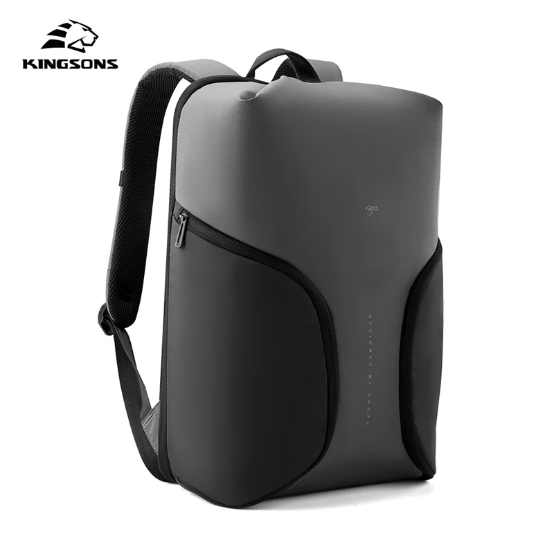 KINGSONS new style Polyester backpack for  Unisex Polyester laptop backpack mochilas inteligentes