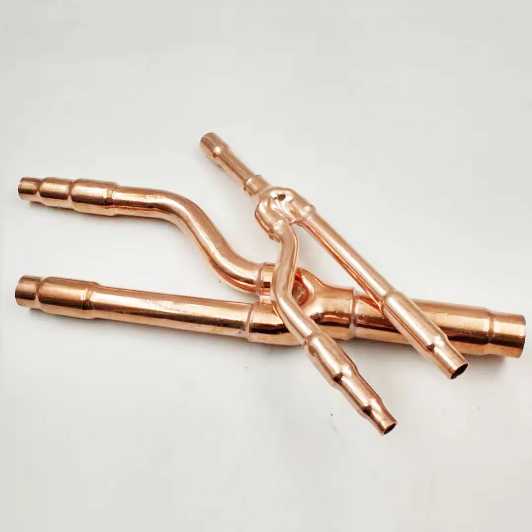 Запасные части для кондиционера Gree refnet y-образные соединения/медные соединения refnet/медная трубка ответвления