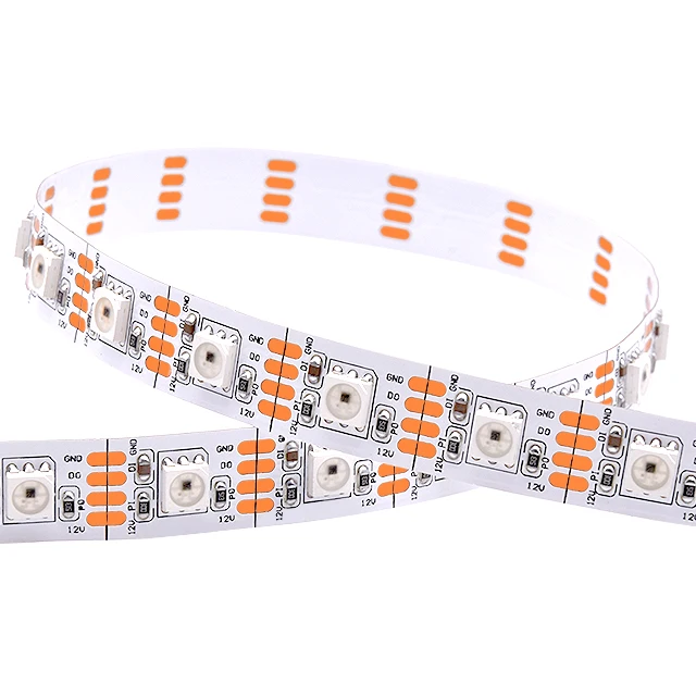 LED TV Backlight Lights Strip for GS8208 60leds 5050RGB SPI Smart Addressable Programmable Led