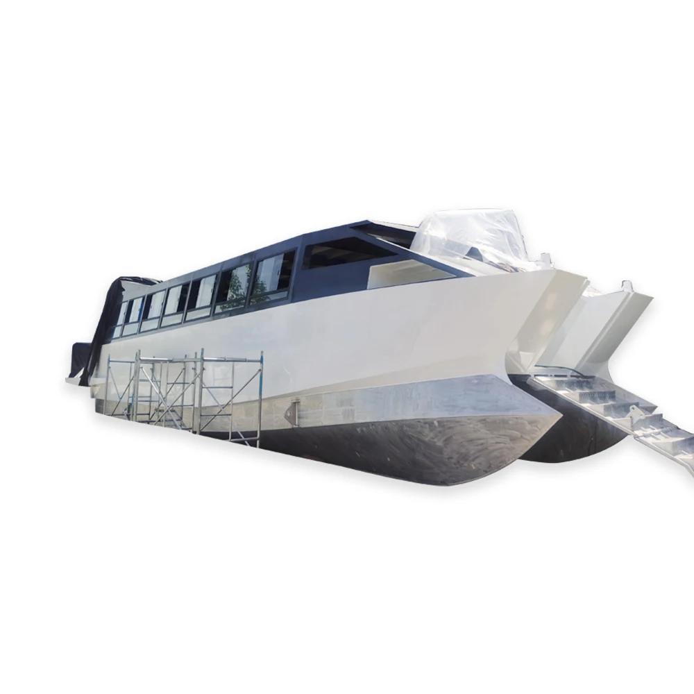 Aluminum Catamaran Passenger Ferry Boat Good Quality New 15m 51 Seats Engine Marine Boat
