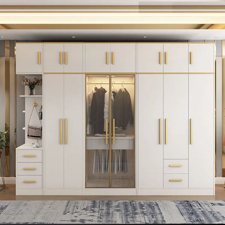 Best Price New Design Sliding Door Wardrobe Customized Wardrobe Apartment Project Wholesales Wardrobe