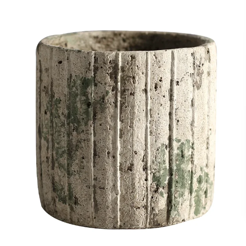 Retro vintage nordic handmade rustic pottery home antique garden decor ceramic terracotta flower pots