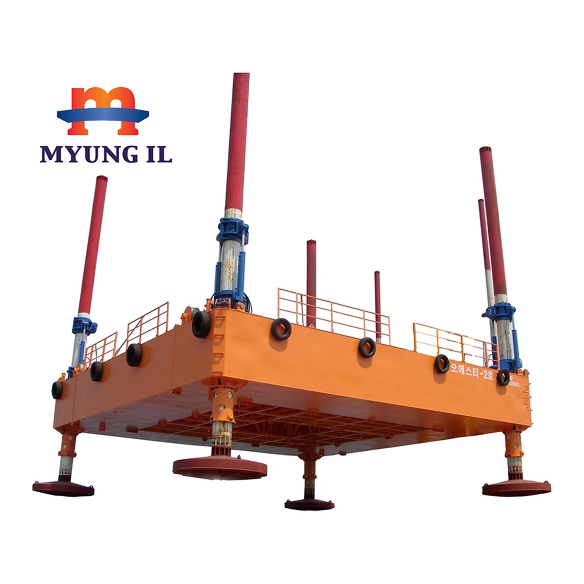 Customizable Modular Geotechnical Equipment Transport Material Commercial Work Aluminium Boat Offshore Barge