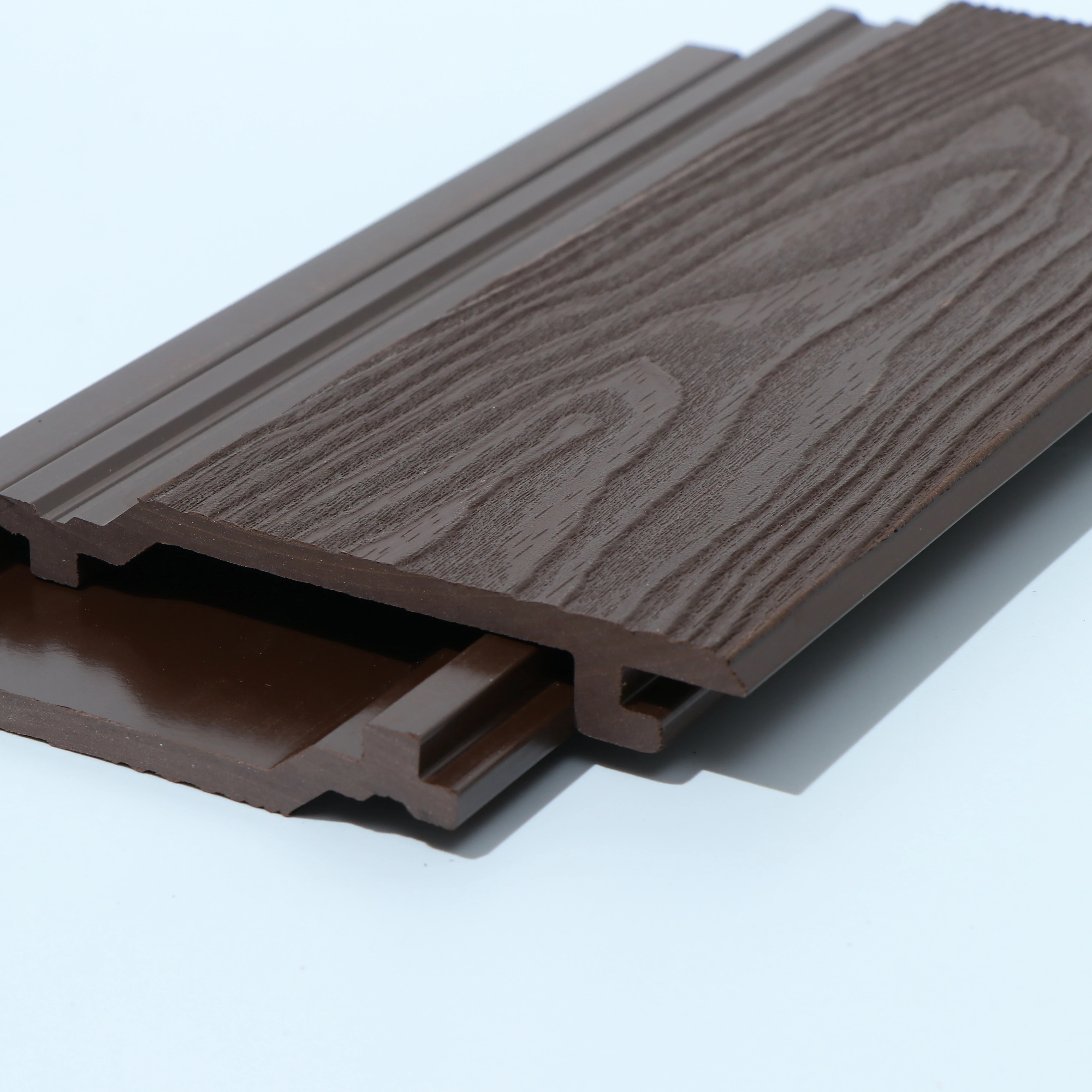 Наружная стенка Wpc Композитный сайдинг панели облицовка стен