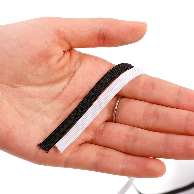 High Flat Walking Horse Elastic Belt Multiple Colors Heavy Stretch Spool For Sewing Knit Ribbon Tape Crafting