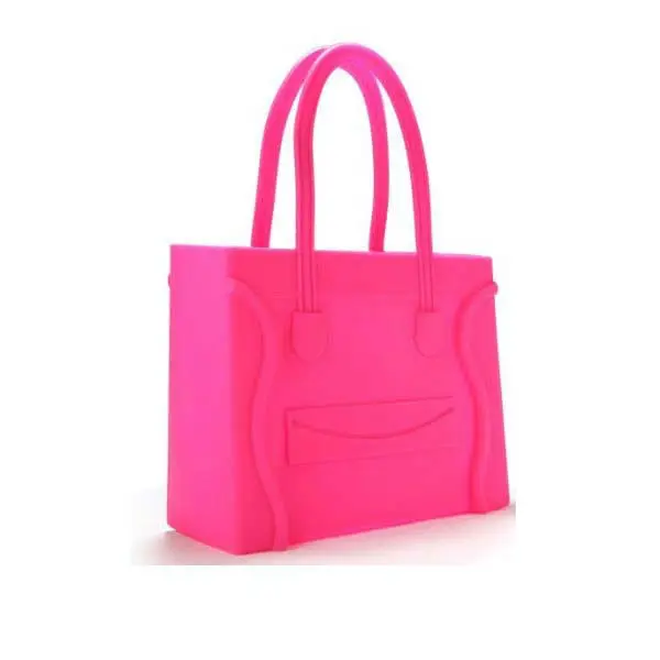 Popular ladies Handbags colorful Jelly silicone Crossbody bags women handbags gel hand bag women