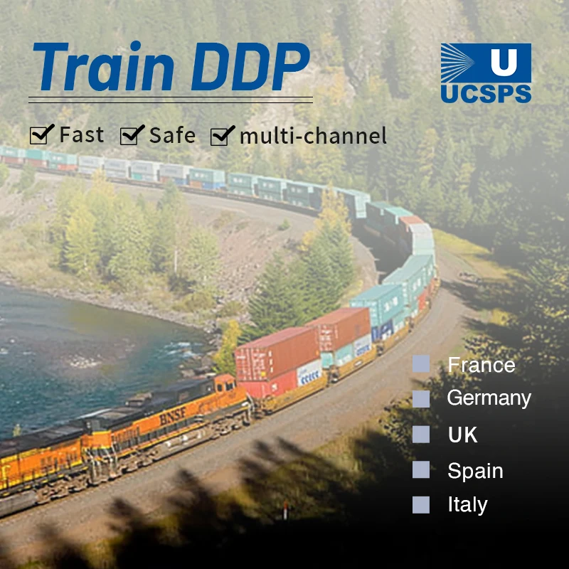 Railway forwarding agent ddp logistics service from China to Poland Germany