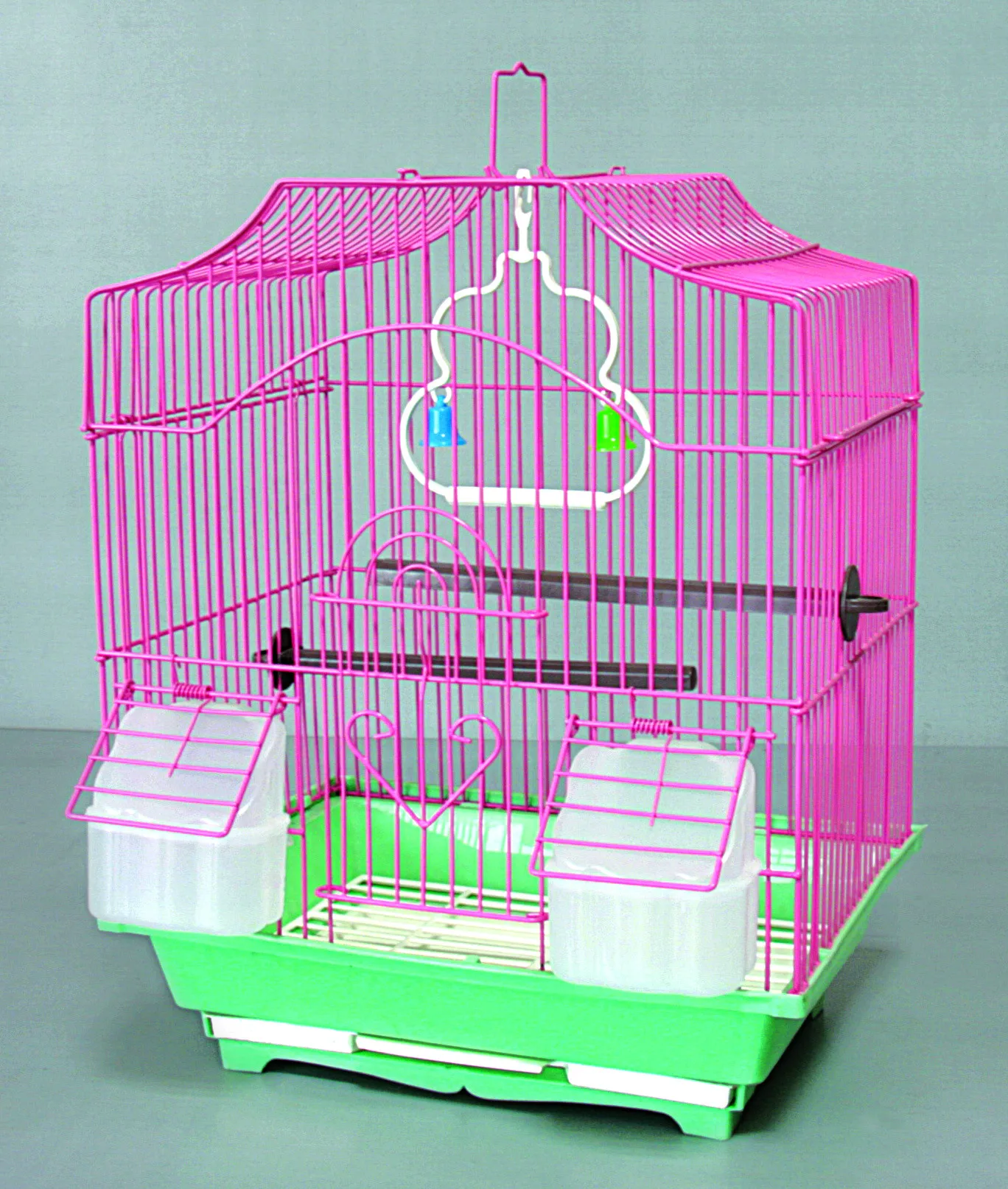 Wholesale bird cage portable metal parrot cage for small bird and small parrot