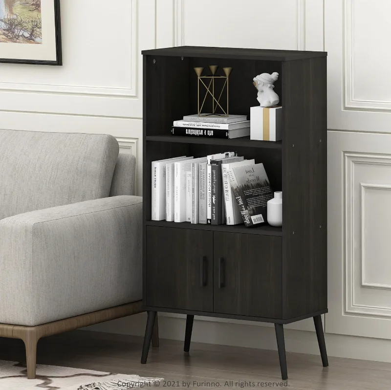 Home Hot Sale Modern book Shelf Wooden Display Bookcase Wood Library Bookshelves 2 Tier Bookshelf