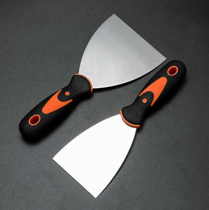 2 inch 0.7mm flat Stainless steel mirror Paint Scraper No Rusting  Perfect For Repairing Drywall, Removing Wallpaper, Mud