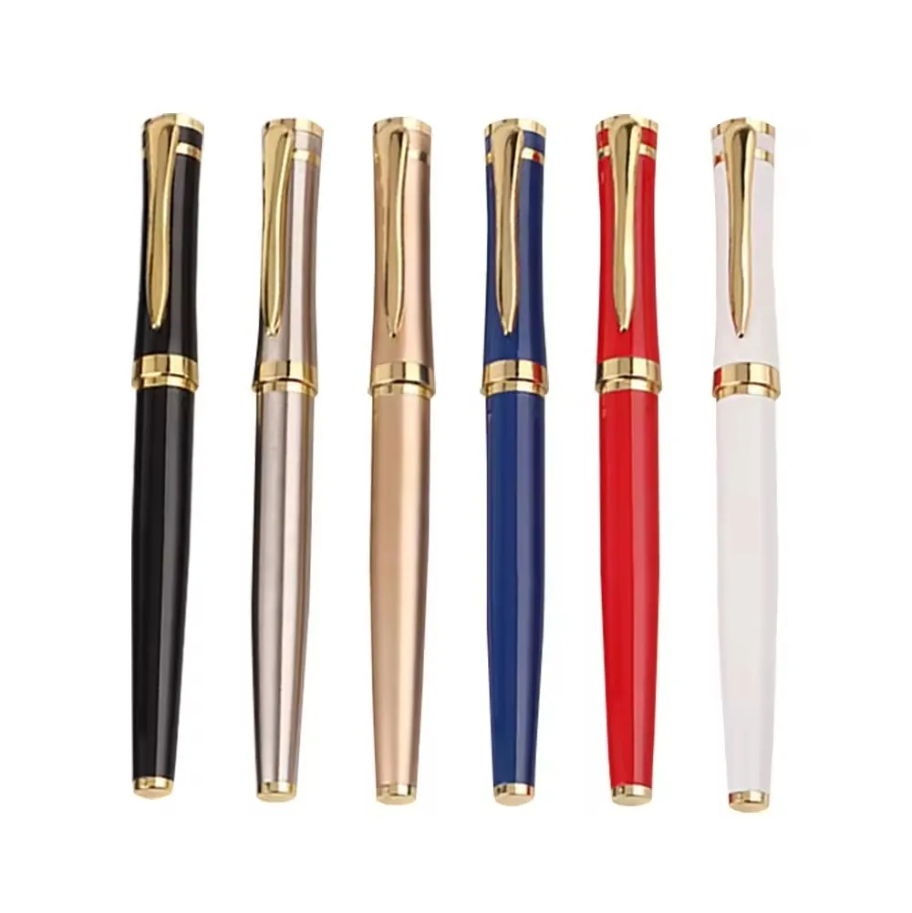 Hot Selling Luxury Custom Logo Metal Roller Pen Set Ballpoint for Automotive Industry & Weddings Business & Promotion Gift Box