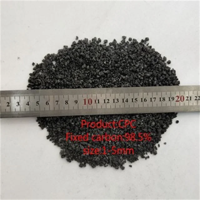 Изготовленный на заказ размер CPC кальцинированный нефтяной кокс для производства алюминия и анодов