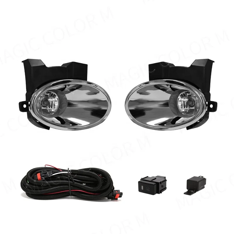 Высококачественные галогенные водонепроницаемые противотуманные фары OEM для Nissan NS Qashqai Dulias 2011 2012 2013, фары дальнего света