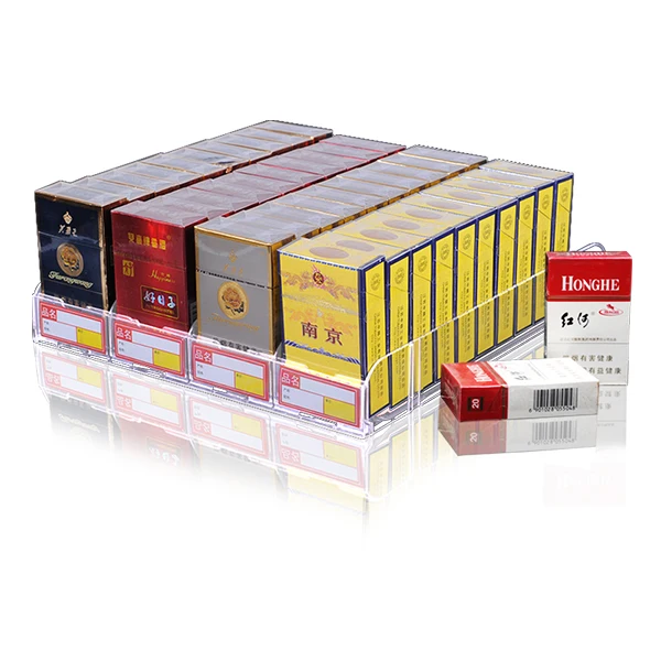 Automatic Gondola POS Pack Damping Buffer Slow Down Back Shelf Pusher for Retail Store Fridge Display Case