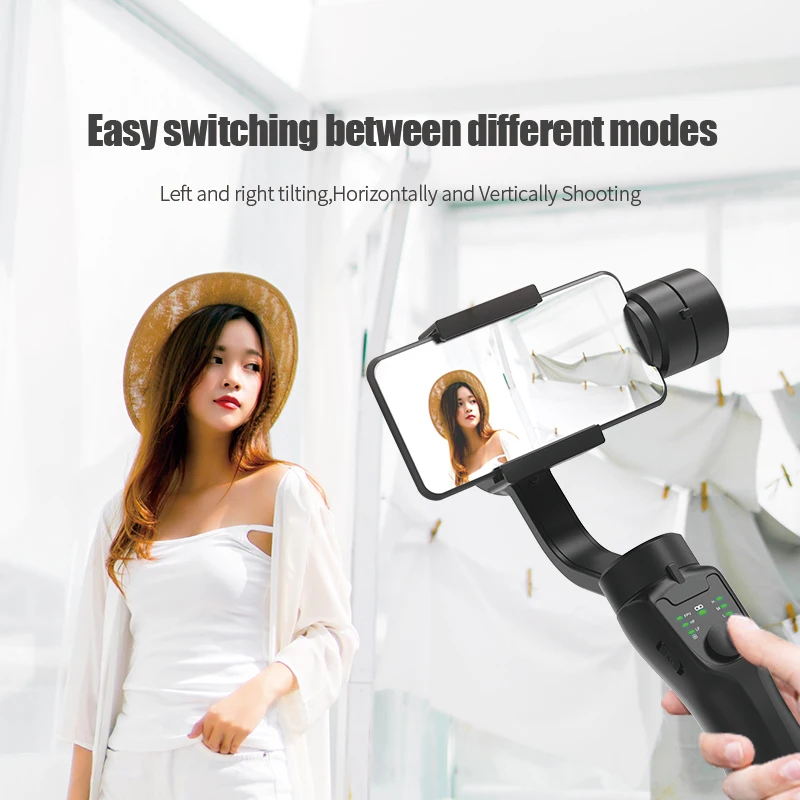 3-AXIS Gimbal  2021new  Camera Gimbal Cheapest  No APK/APP electrical stabilizer gambal 3 AXIS smartphone