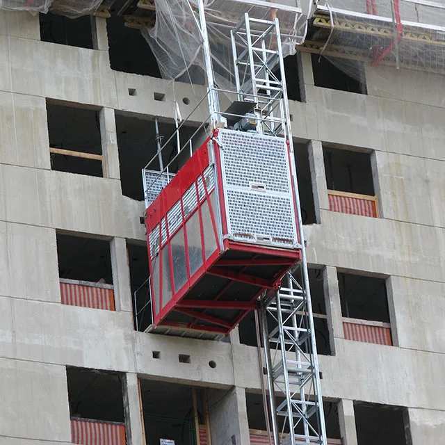 single cage construction hoist lift elevator scd200 construction hoist sc200gz building hoist sc200200 passenger hoist