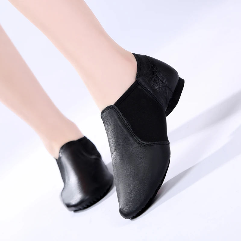 Factory wholesale split sole pigskin jazz dance shoes men and women jazz shoes
