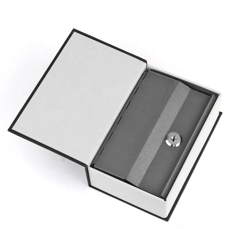 1pc wholesale English Dictionary Safe Book Bank Shaped Piggy Bank Metal Coin Bank Money Box Figurines Saving Money Home Decor Gi