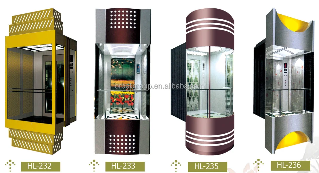 Cheap Price Sightseeing Passenger Elevator Round Glass Panoramic Elevator