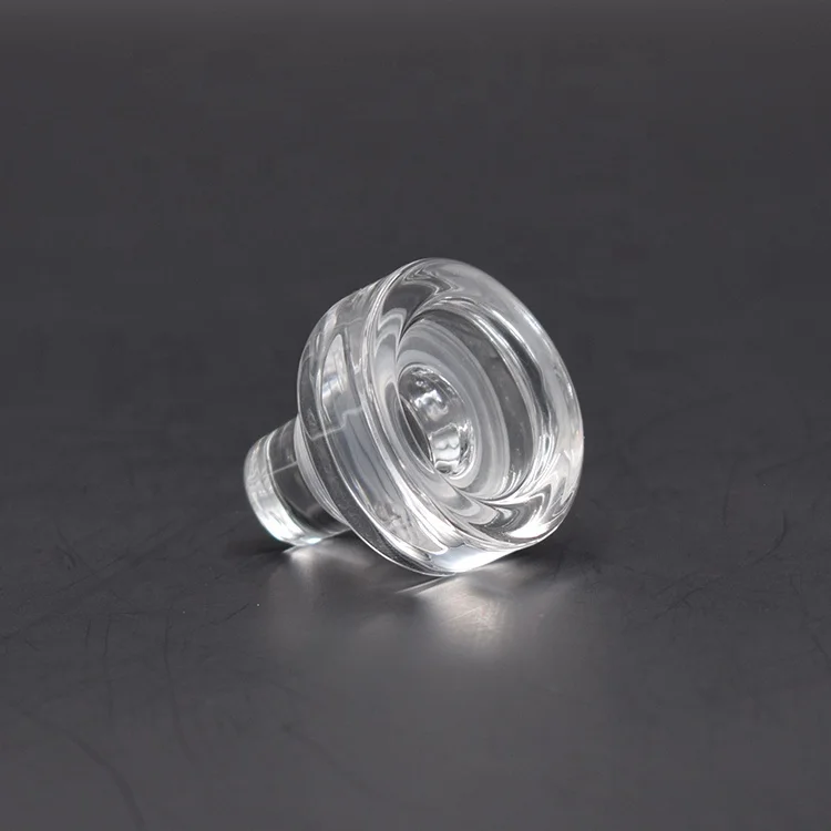 Glass Wine T Stopper for Liquor Bottles