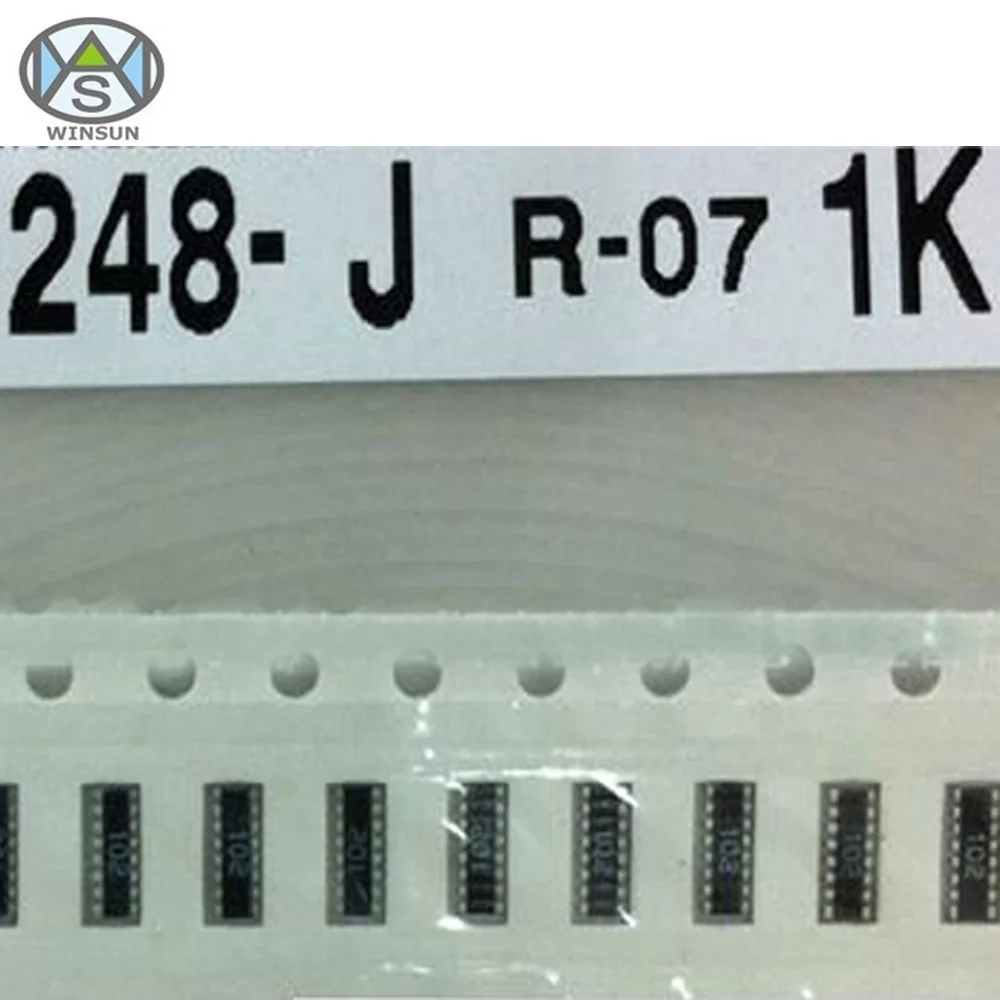 Rohs Certification 0402 0603 8P4R 4P2R Chip SMD Array Resistor For Household Appliances