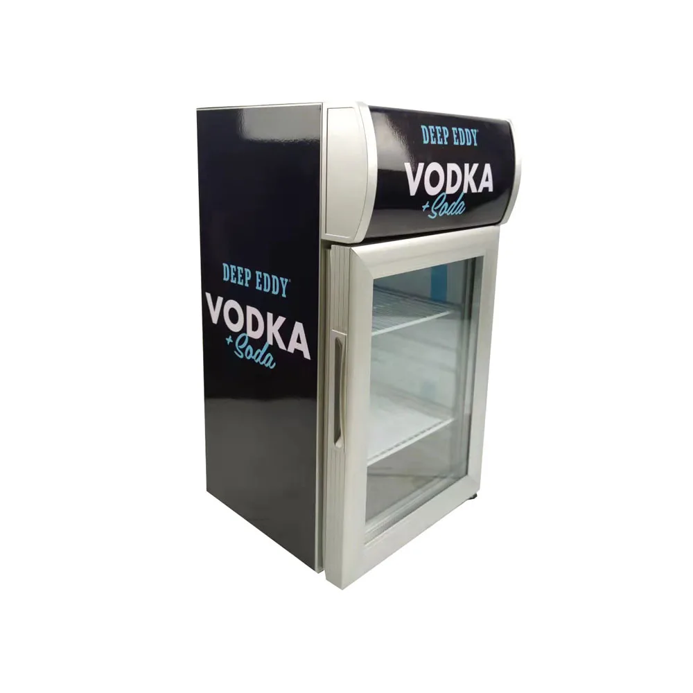 FridgeChina Mini Display Cooling Caviar Table Top Freezer with digital thermostat