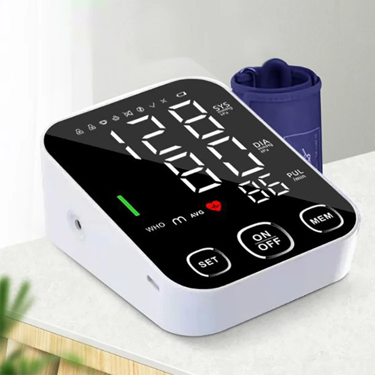 Factory Price Customization Voice Upper Arm Blood Pressure Monitors With 198 Memory