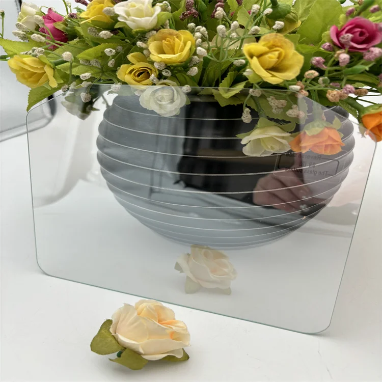 High Light Transmittance 2mm 3mm beamsplitter teleprompter glass for Tablet Smartphone Teleprompter