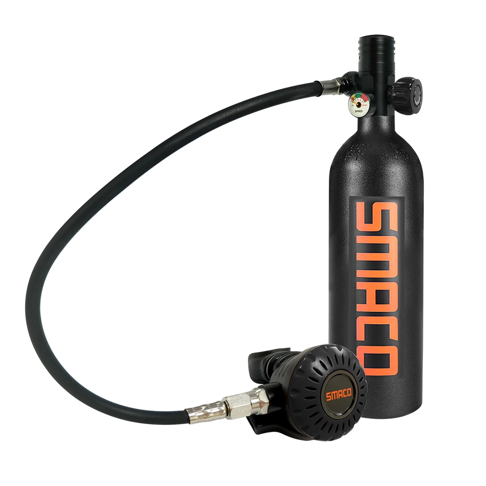 
SMACO S400 plus A set oxygen tank 20 minutes dive mini scuba system diving equipment kit 